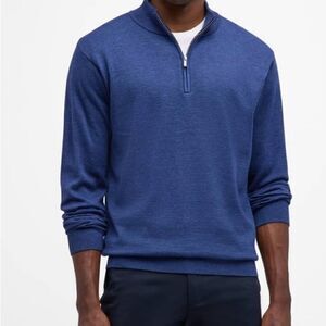 #136 PETER MILLAR Stretch Sweater 1/4 Zip Pullover